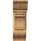 Ekena Millwork Olympic Traditional Smooth Bracket w/ Offset Brace, Western Red Cedar, 7 1/2"W x 18"D x 22"H BKT0806X18X22OLY01SWR - alternate 3
